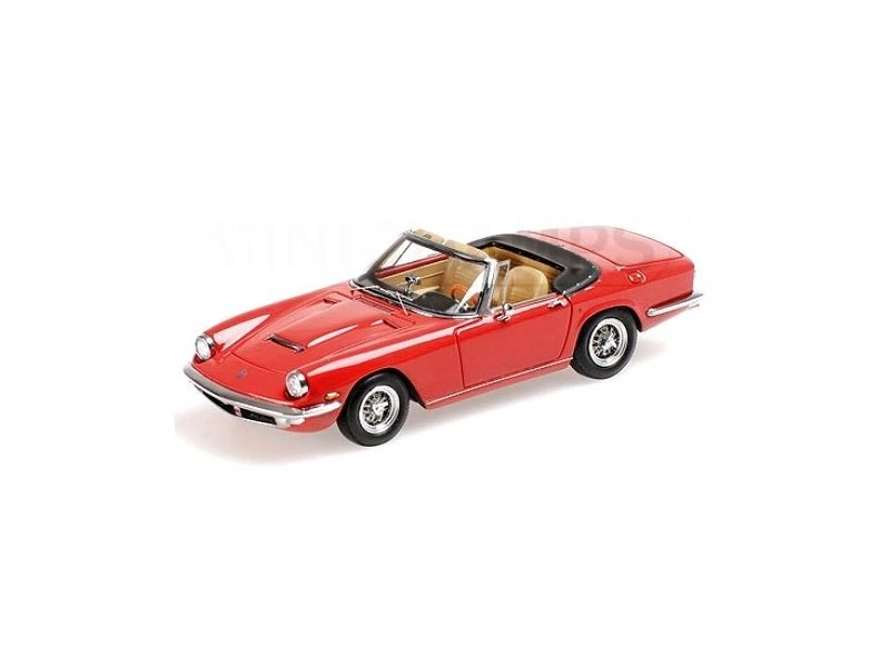 MASERATI Mistral Spyder - 1964 - red - Minichamps 1:43 - Immagine 4 di 4