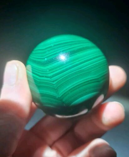 Malachite Sphere, 194g - Picture 10 of 15