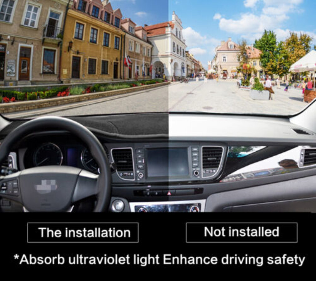 RHD Dashboard Dash Mat Dash Cover Antisun For KIA RIO 20052011 eBay