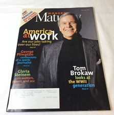 May/June 1999 Modern Maturity ~ TOM BROKAW, George Plimpton, Gloria Steinem