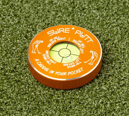 Sure Putt Pro Golf Puttinghilfe - Orange - Grün lesen lernen & Ergebnisse senken! - Bild 2 von 4