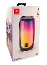 JBL Pulse 5 Portable Bluetooth Speaker with Light Show - Black