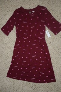 old navy burgundy dress