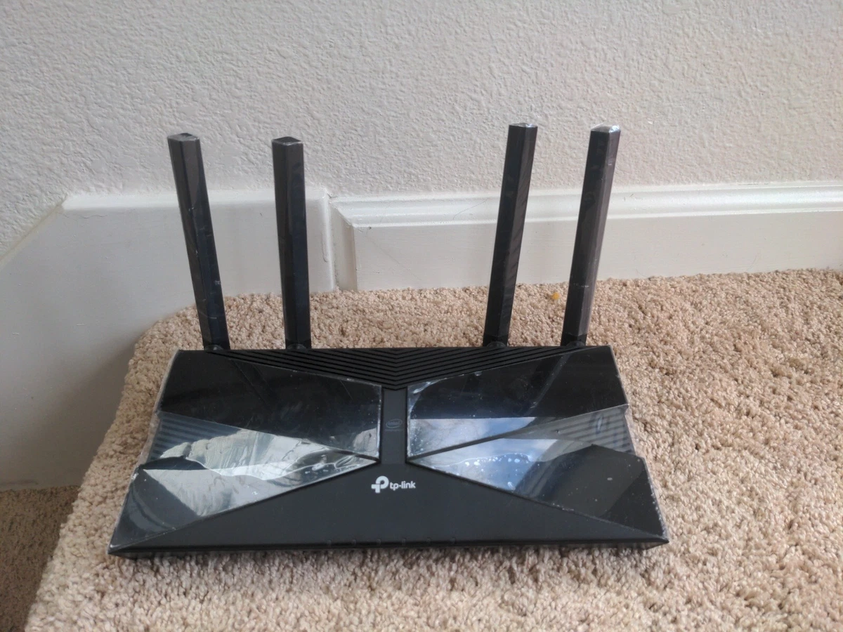 TP-LINK Archer AX50 Dual-Band Wi-Fi 6 Router - Black