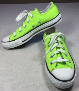 lime green all star converse
