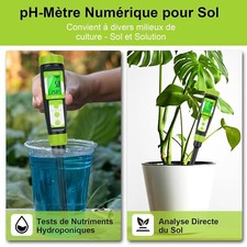 Testeur de pH Numérique du Sol…