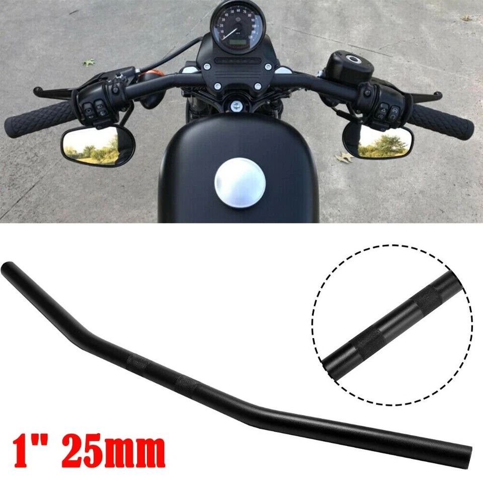 1" Chrome Motorcycle Handlebar Drag Bar For Honda VTX 1800 N VTX1800C VTX1300C Foto 3 de 4