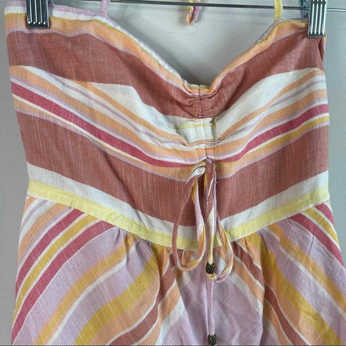 Tuta Anthropologie savana halter crop gamba larga taglia 0 - Foto 5 di 10