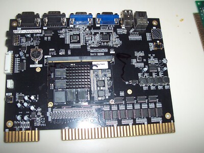 LUCKY LION FIRELINK 8 LINER PCB CHERRY MASTER VGA NOT WORKING