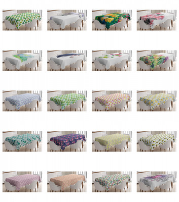 Ambesonne Watercolor Tablecloth Table Cover for Dining Room Kitchen