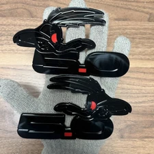 Coyote  Badges Emblem Gloss Black w Red Eye for 5.0 Fender Angry Agressive