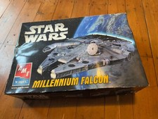 star wars amt ertl millennium falcon model kit unused
