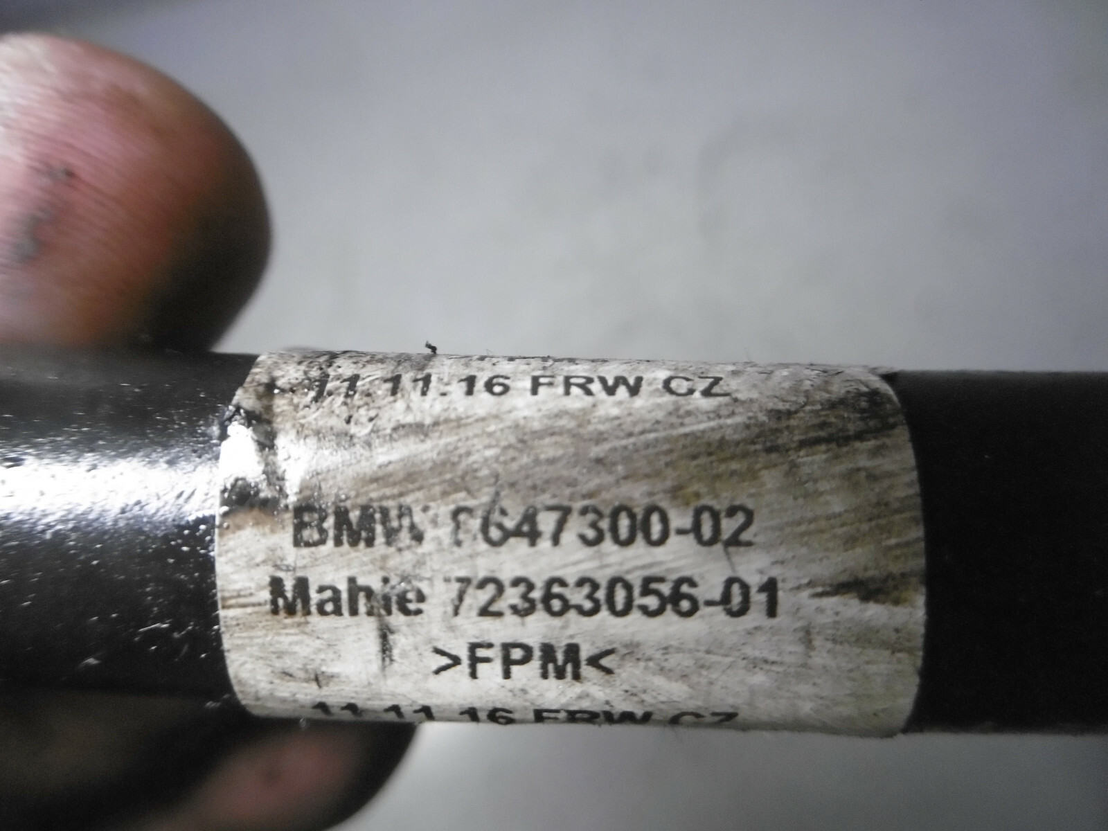 Original BMW Ventilation Pipe 8647961/8647300/72363056/11158647961 