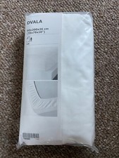 Ikea, DVALA drap housse blanc de 90X200X26 cm