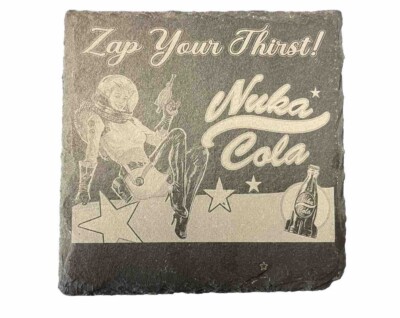 Nuka-Cola Slate Coaster - Fallout Inspired