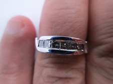 14K Gold Diamond Wedding Band Diamond 3/4 Carat F-SI2  3.30 Grams Value 4,950