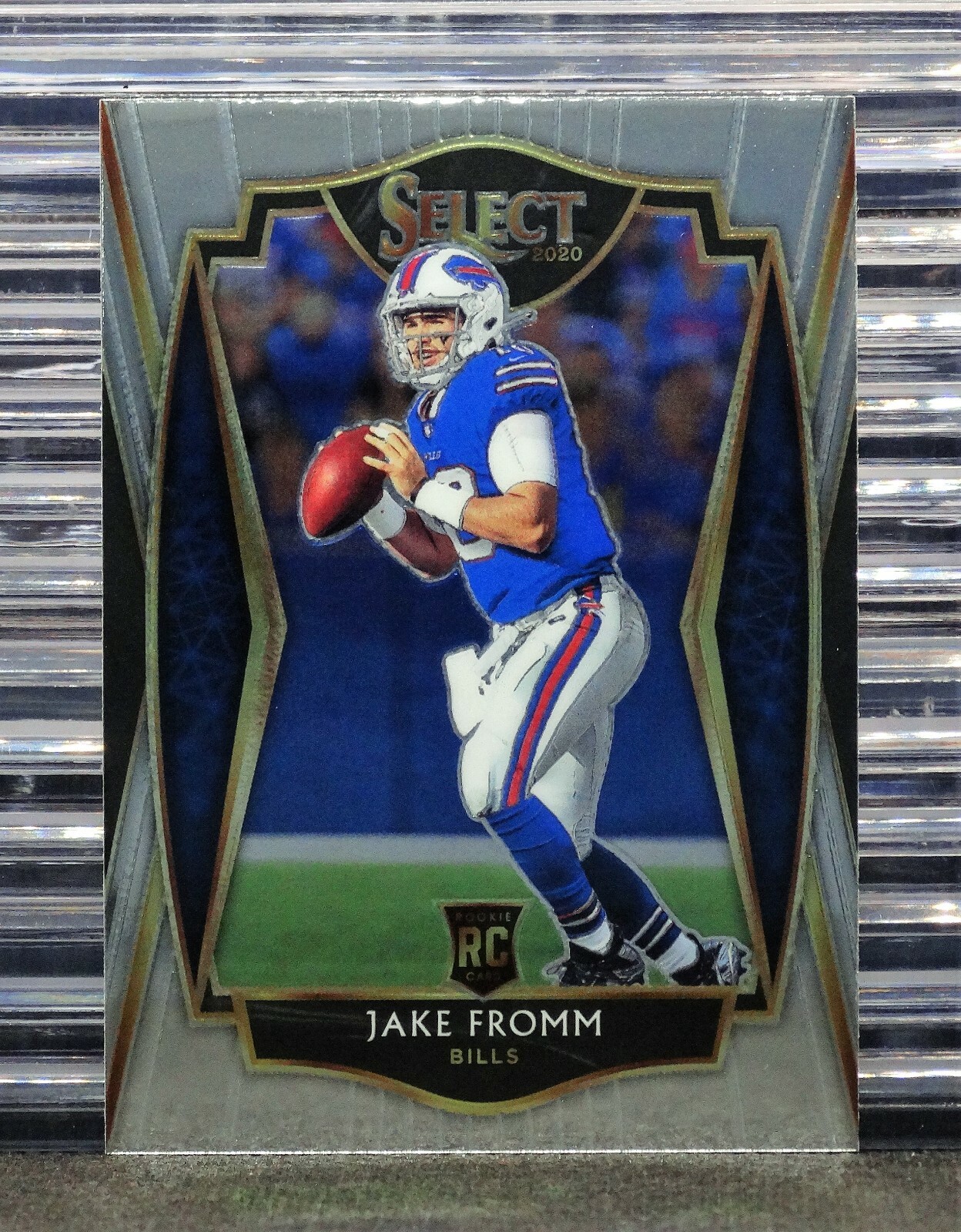 Jake Fromm 2020 Panini Select Premier Level #149 RC Bills Giants Rookie NFL Card