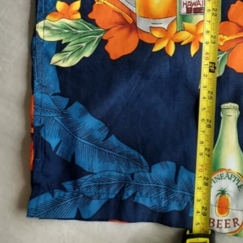 Lowes Australia Men's Large Beer Themed Hawiian Shirt Man Cave Party Shirt - Picture 5 of 6