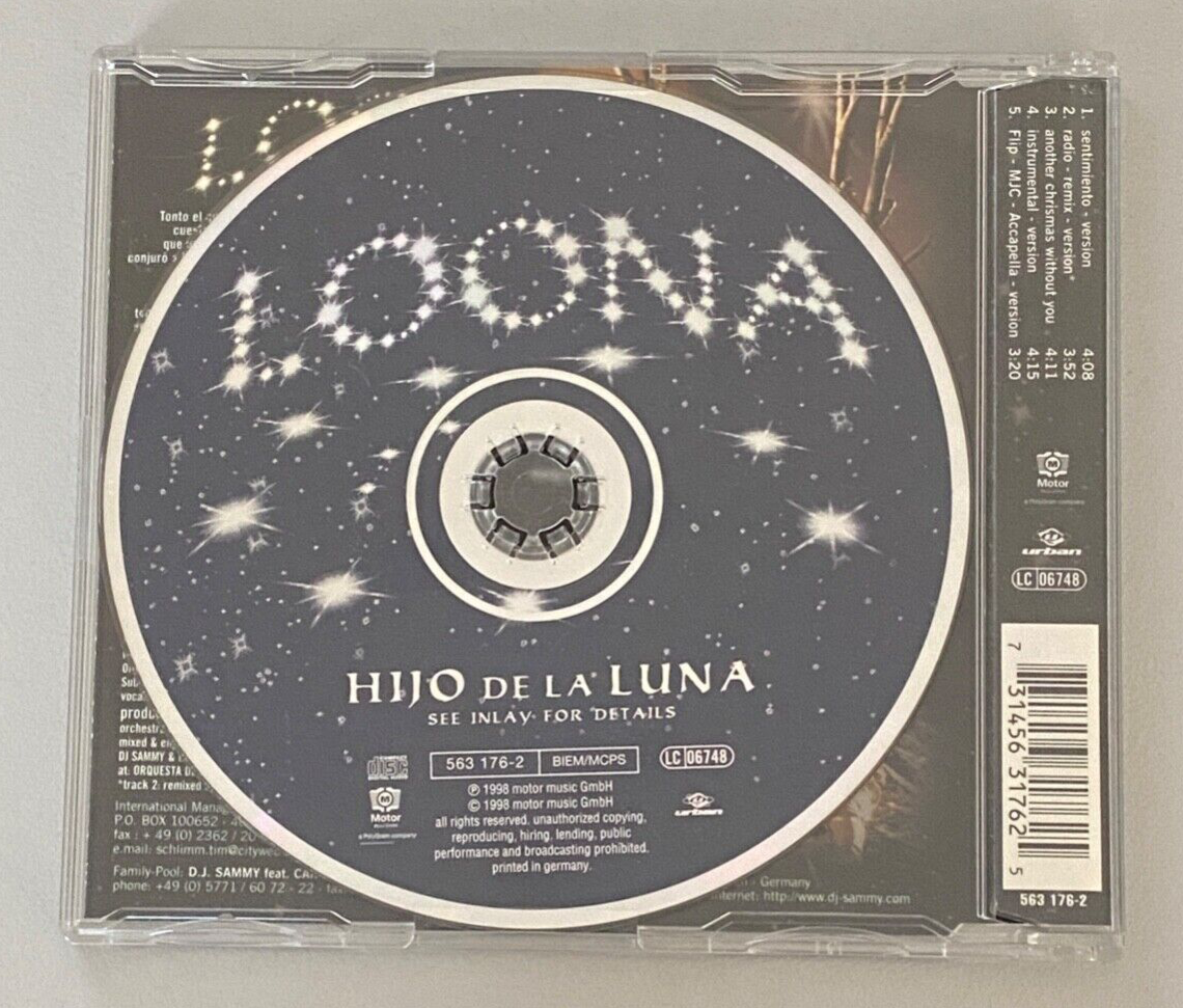 Loona Hijo De La Luna Andere Versionen Dieses Titels Single CD Loona - Hijo de la Luna | eBay