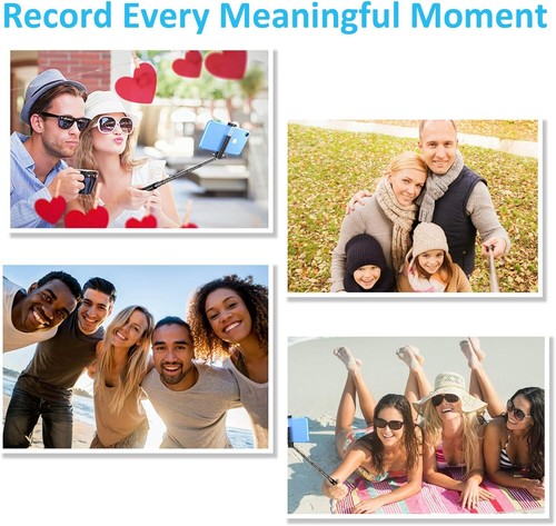Selfie Stick Wireless Lightweight Aluminum Remote Shutter for Cell Phones - 第 5/7 張圖片