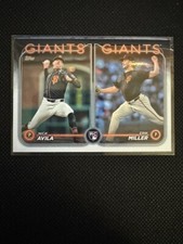 2024 Topps Update Series Nick Avila / Erik Miller #US271 RC Rookie Giants