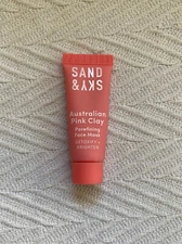 SAND & SKY Detoxify + Brighten Purifying Pink Clay Mask 13 g NEW
