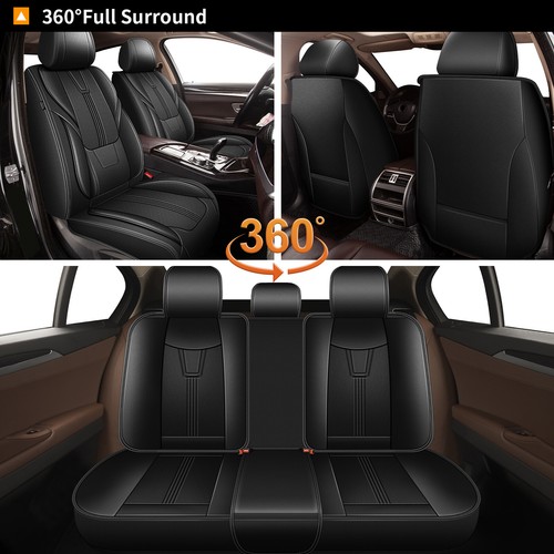 Car 5 Seat Covers Protector Pad For Mazda CX-7 2007-2012 Faux Leather Cushion - Picture 6 of 10