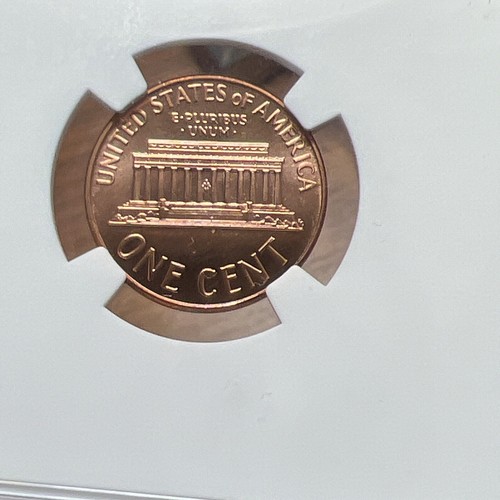 1967 Penny SMS Special Mint Set Lincoln Memorial Cent NGC MS 68 RD $190 Retail - Picture 6 of 8