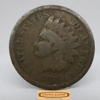 1872 Indian Head One Cent, Better Date - #C38064NQ
