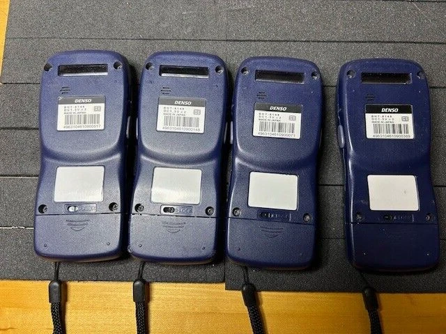 DENSO BHT-8000 D 4mb Barcode Handy Terminal Scanner *LOT OF 4* Foto 3 de 3