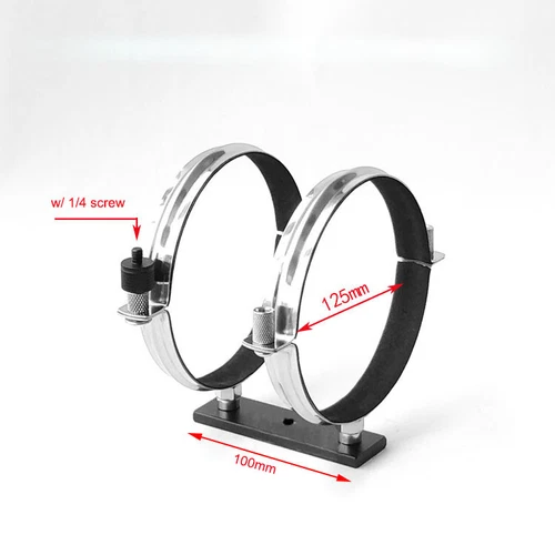 Telescopio Astronómico Aros Universal Soporte Trípode Placa de Metal Aro - Imagen 16 de 35