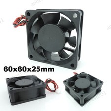 6025 DC 5/12/24V Cooler Fan 60x25mm 6cm Brushless Motor Cooling Fan XH2.54 2Pin