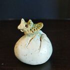 Triceratops Hatchling Made in Ashland Oregon 144Be Small Hand Sculpted Dinosaur
