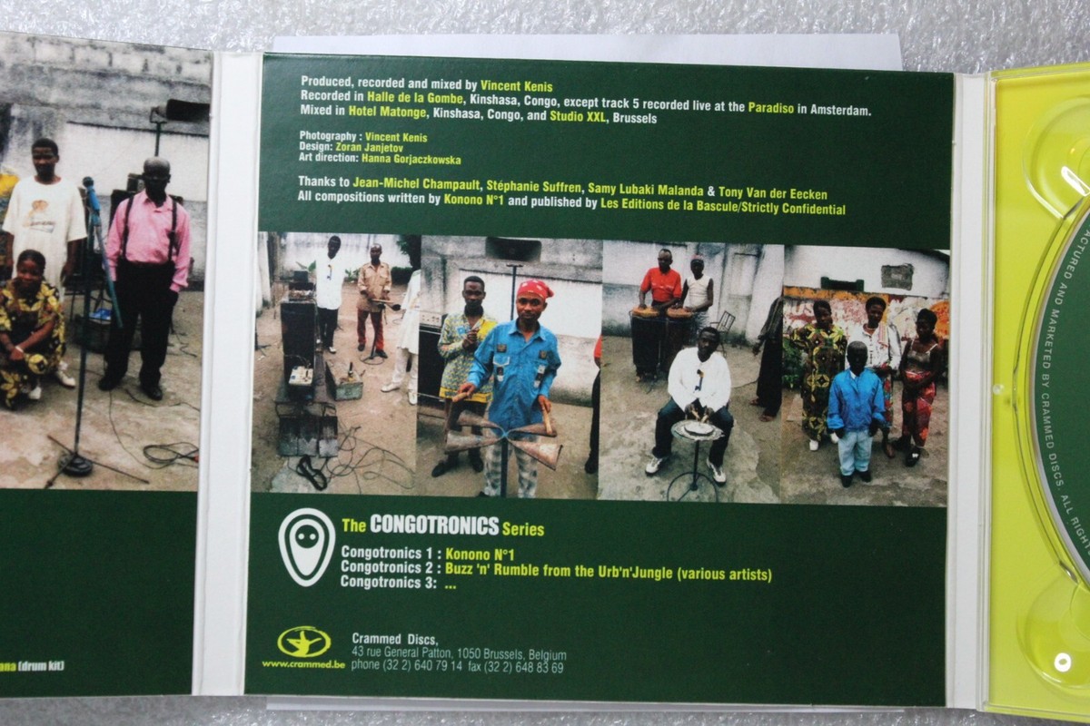 Konono No. 1 Congotronics CD Electronic Folk World Country