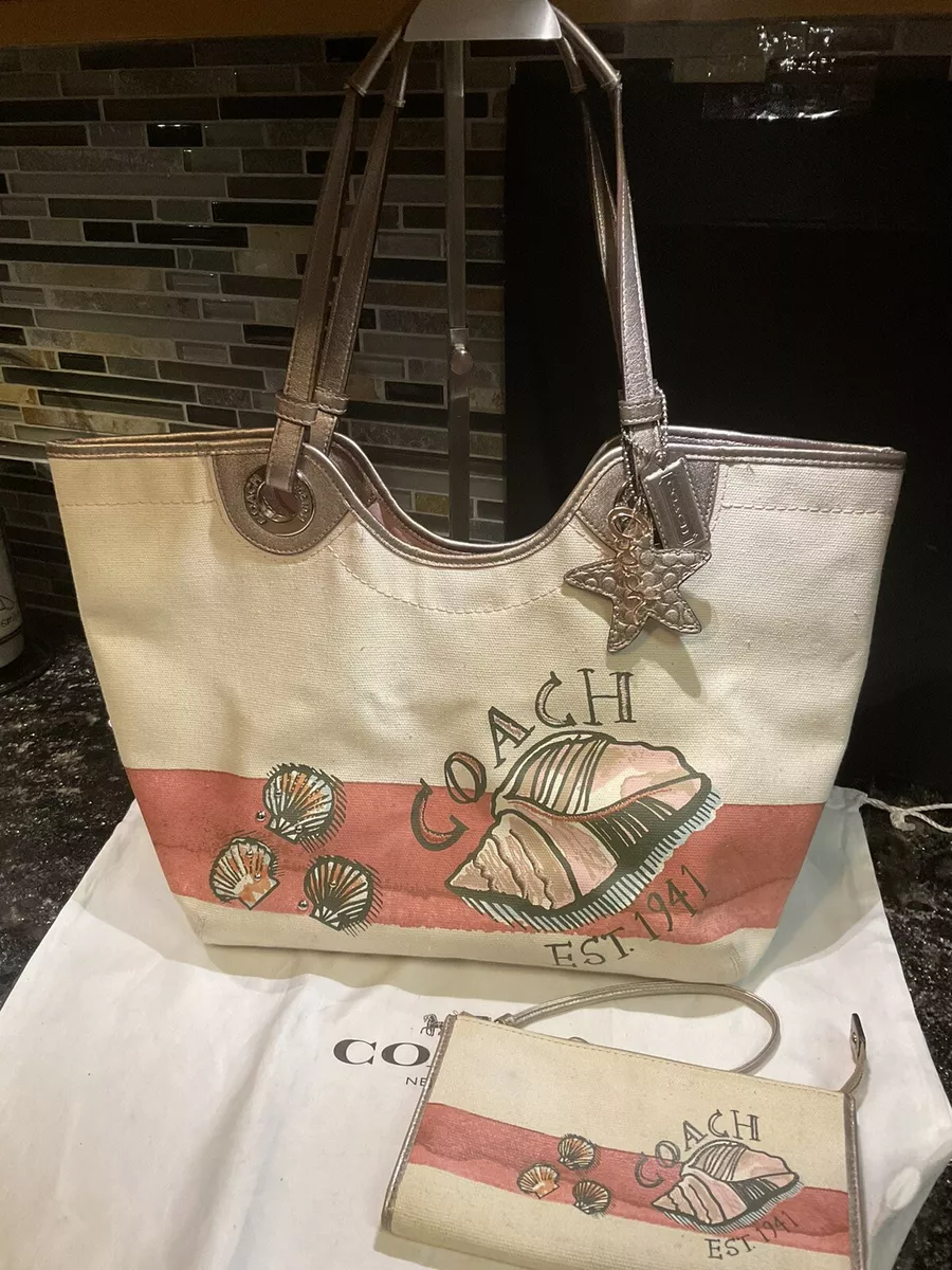 Coach seashell bag sale