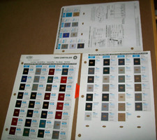1999 Chrysler Plymouth Dodge JEEP DuPont car truck Paint Chips