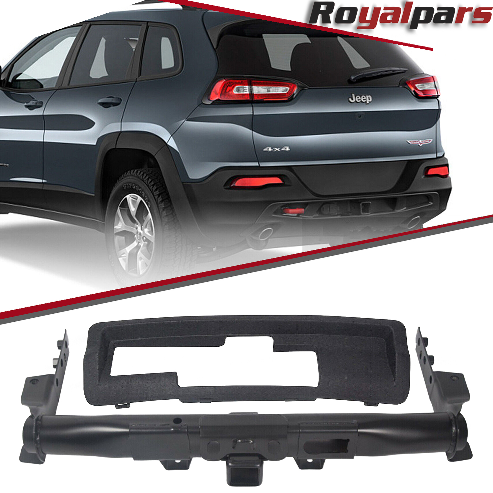 For Jeep Grand Cherokee 11-22 Class 4 Trailer Hitch 2 In Receiver Towing W/ Bezel - Foto 9