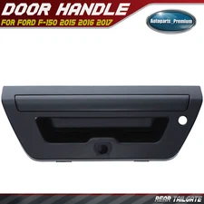 Tailgate Handle w/Camera Hole & LED Hole & Keyhole for Ford F-150 2015 2016 2017