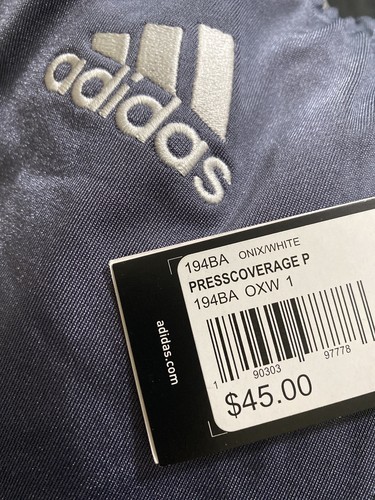 Nuevos pantalones de fútbol Adidas Press Cobertura MEDIANOS Onix/Blanco A5 - Imagen 2 de 2