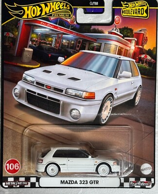 2024 Hot Wheels Premium Boulevard # 106 Mazda 323 GTR, Free