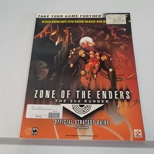 Zone of the Enders The 2nd Runner BradyGames Official Strategy Guide Great Shape