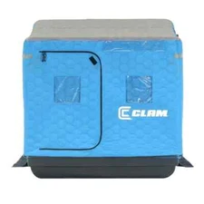 Clam Voyager XT Thermal - 2 Angler Ice Fishing Shelter Hut #16606  Ships Truck