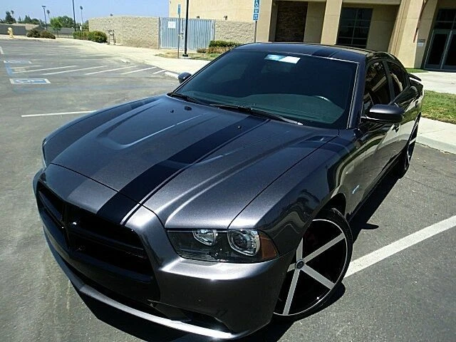 2011 2012 2013 2014 Dodge Charger 5" + 1/2" Racing Graphic Vinyl Stripes 20 FEET - Image 3 of 4
