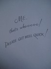UNUSED 1970s vintage greeting card Greetings Inc. GET WELL Embossed Colorful Owl — photo 5