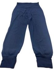 Luluemon Womens Yoga Pant Jogger Navy Blue Basic  Solid Sizing See Photo Measure