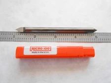 NEW MICRO 100 USA H.P. #RSC-250-24 CARBIDE ENGRAVING CUTTER 1/4" DIA. X 4" OAL
