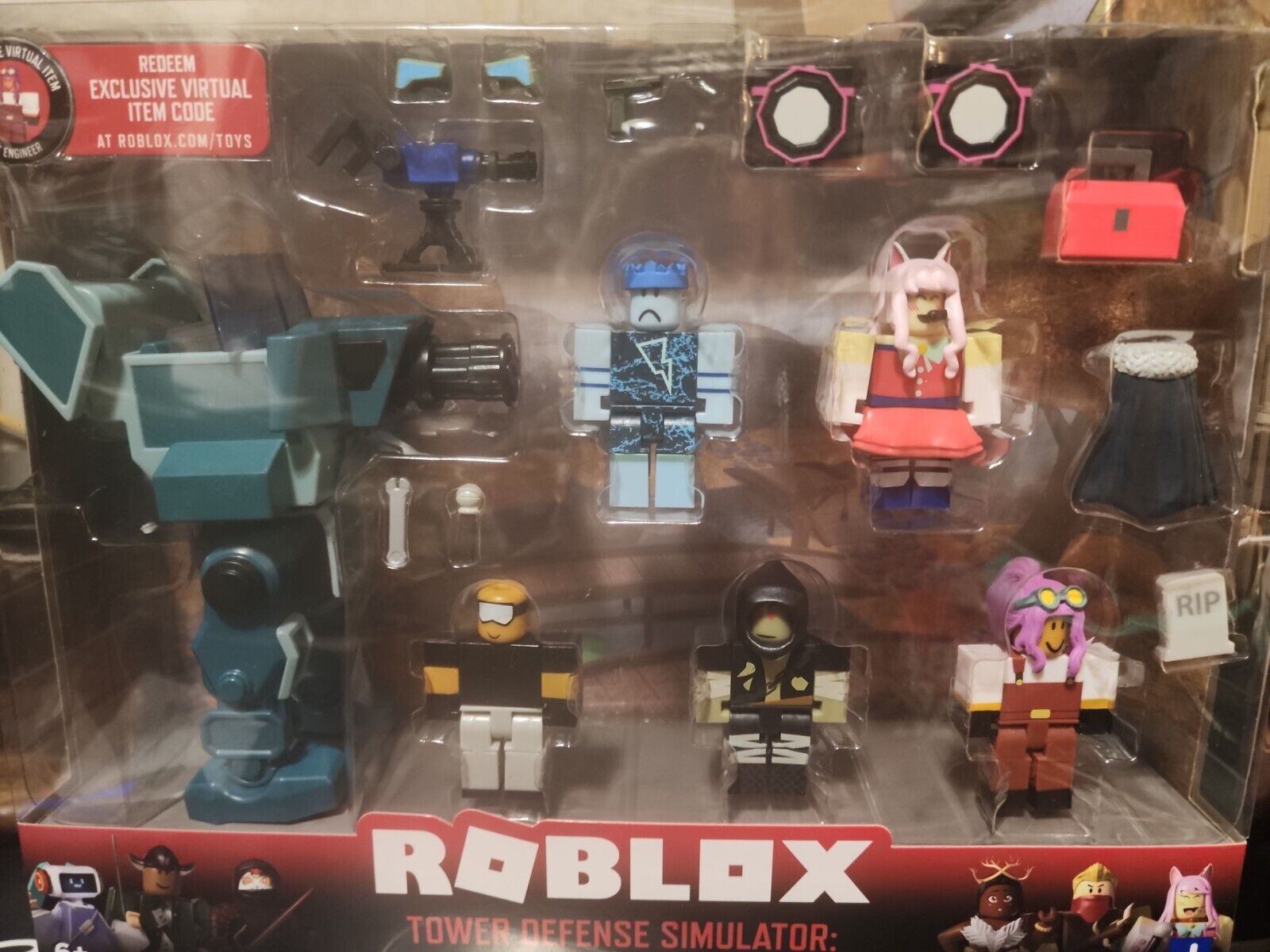  Roblox Action Collection - Tower Defense Simulator: Last Stand  Playset [Includes Exclusive Virtual Item] : Toys & Games