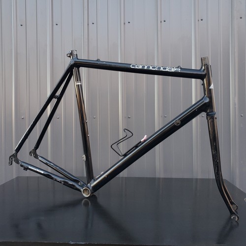 Vintage Cannondale SR500 Frame Fork Large Criterium Series 1987 1988 Black - Picture 2 of 20