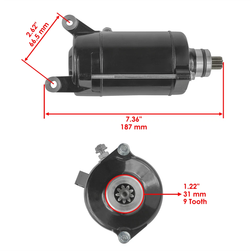 Arranque para motocicleta Yamaha V-Max 1200 V-Max 1985-2007 Sm-229C Foto 2 de 4