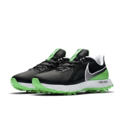 Nike React Infinity Pro Golf Shoes Black/Green Spark CT6620-001 Men's Size 8